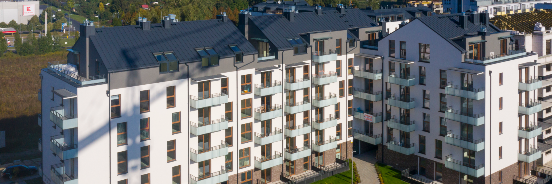 Przytulne osiedle położone w sąsiedztwie Wodnej Doliny